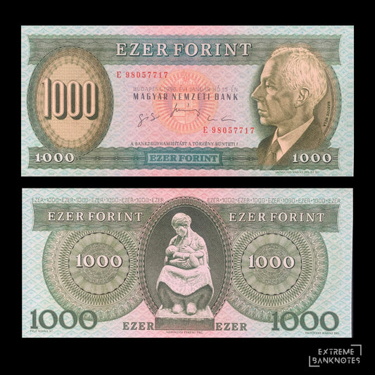 Hungary 1000 Forint 1996 P-176 UNC – front and back