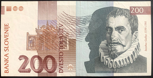 Slovenia 200 Tolarjev 1992 P-15a VF