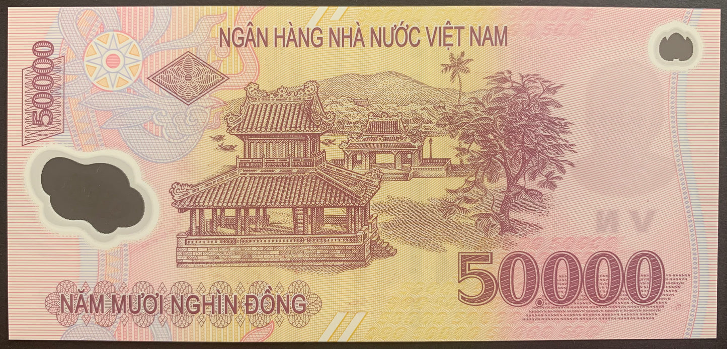 Vietnam 50 000 Dong 2012 P-121i UNC