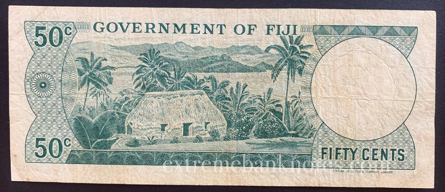 Fiji 50 Cents ND (1969) P-58 VF