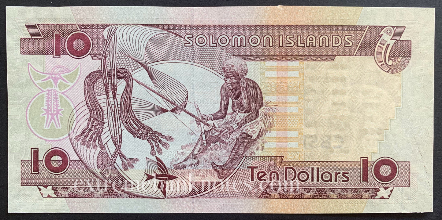 Solomon Islands 10 Dollars ND (2005-2011) P-27 UNC