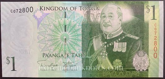 Tonga 1 Pa'anga 2009 P-37 UNC