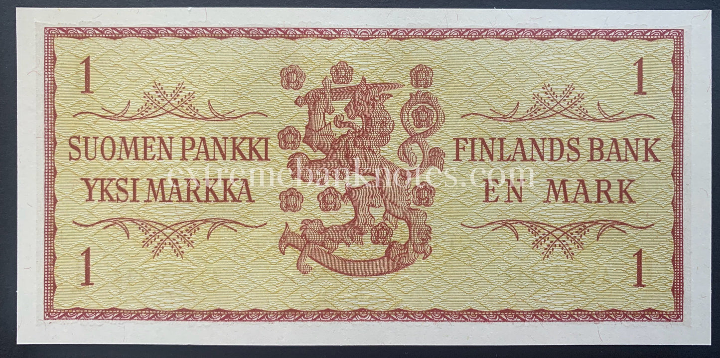Finland 1 Markka (New Markka) 1963 P-98a UNC