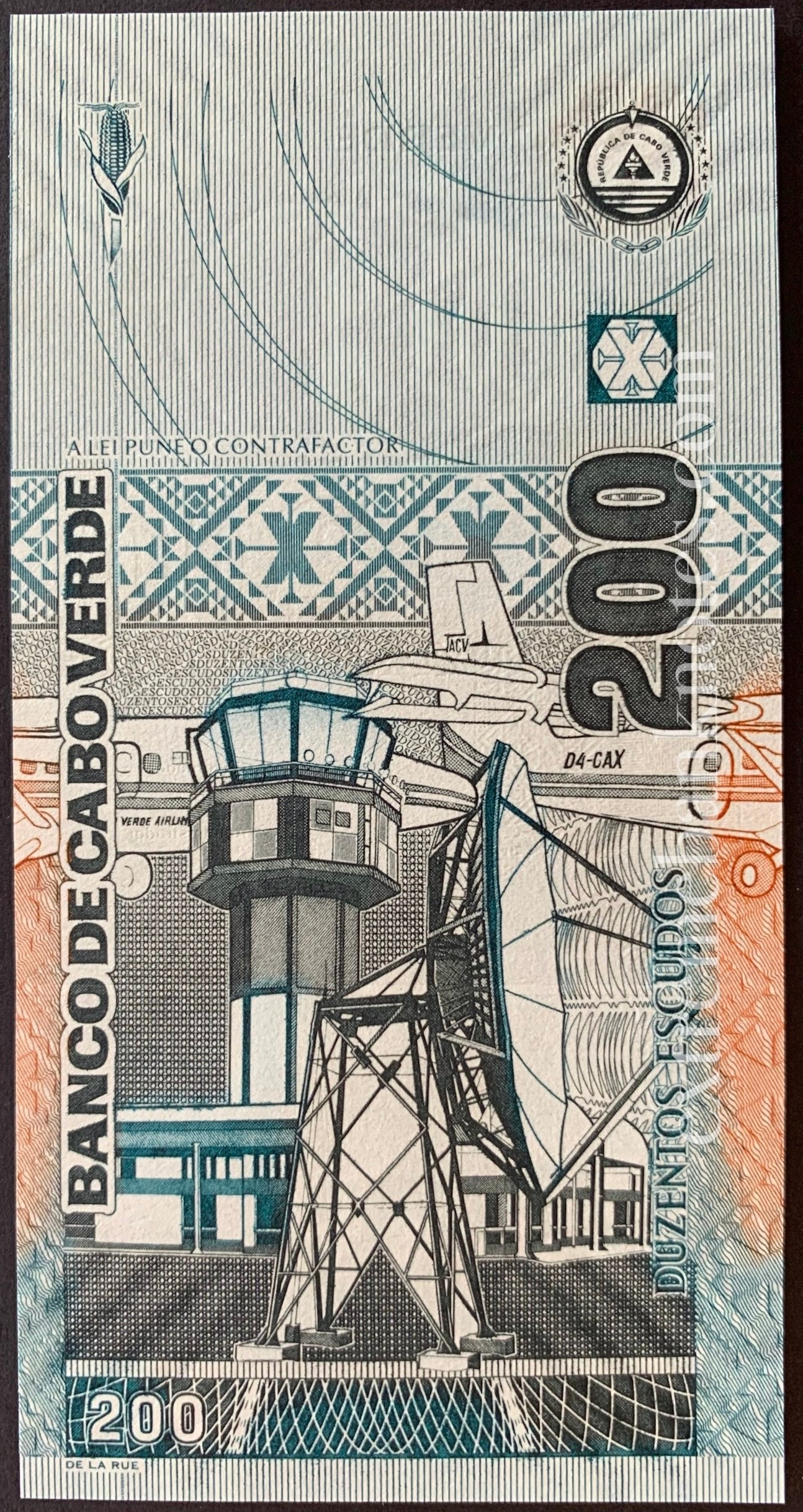 Cape Verde 200 Escudos 2005 P-68 UNC