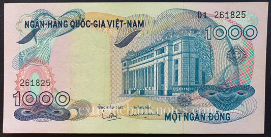Vietnam 1000 Dong ND (1971) P-29 aUNC
