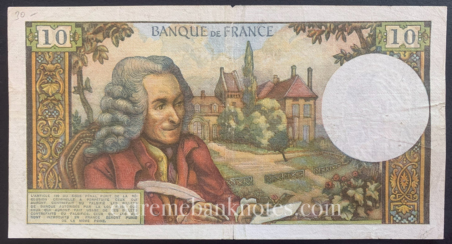 France 10 Francs 1971 P-147c F