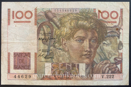 France 100 Francs 1946 P-128b F
