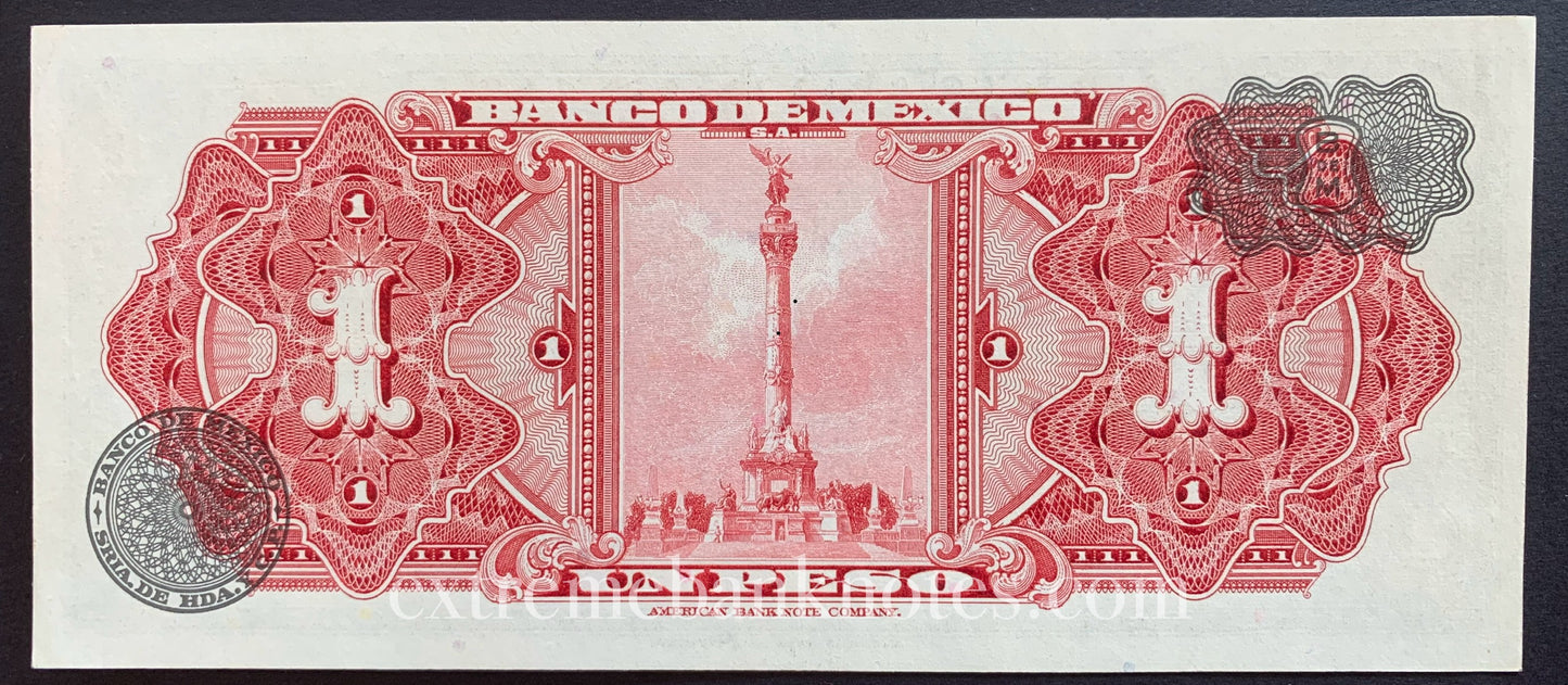 Mexico 1 Peso 1970 P-59l UNC