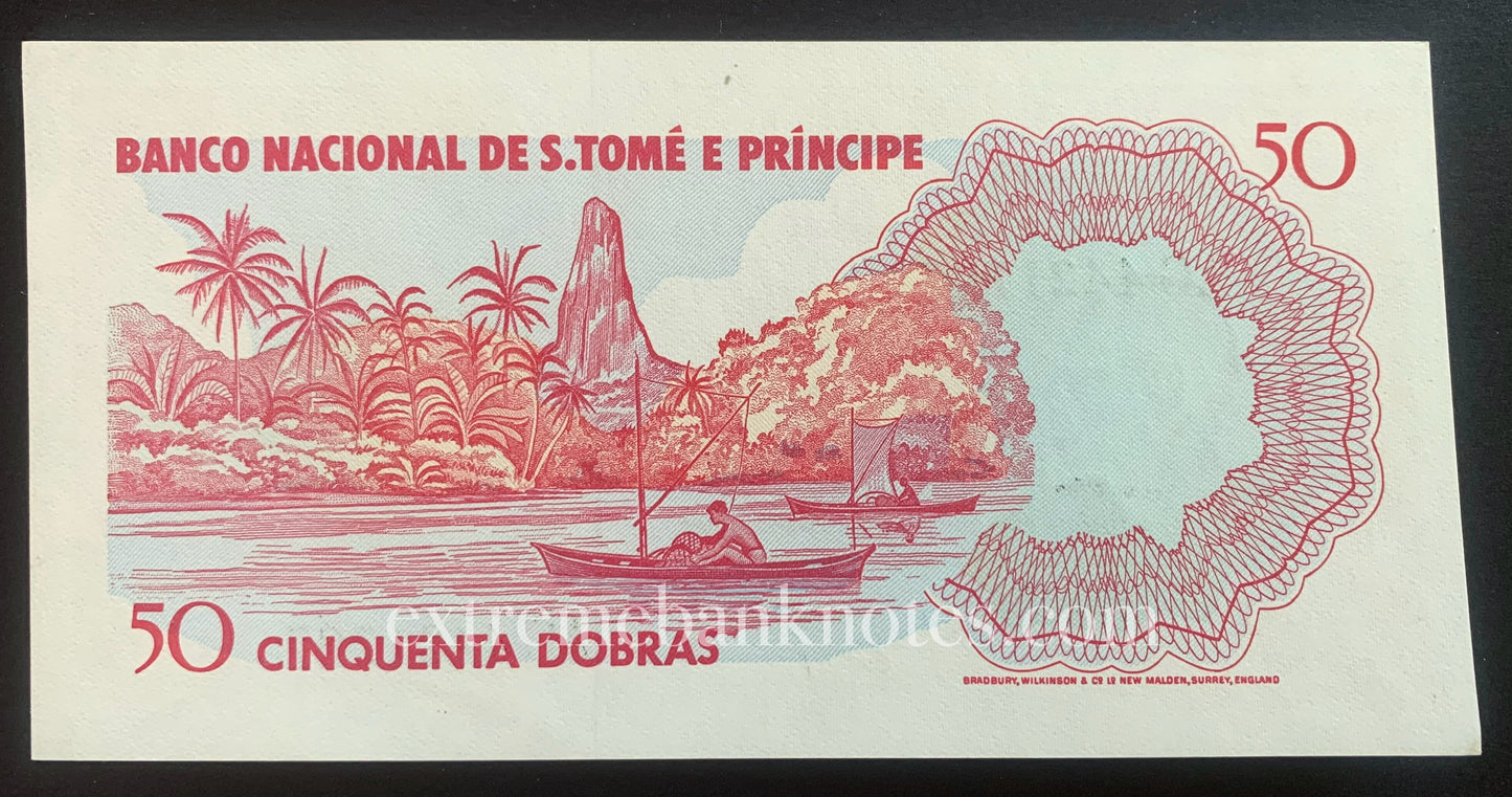 São Tomé e Príncipe 50 Dobras 1982 P-56 UNC