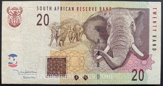 South Africa 20 Rand ND (2005) P-129a VF