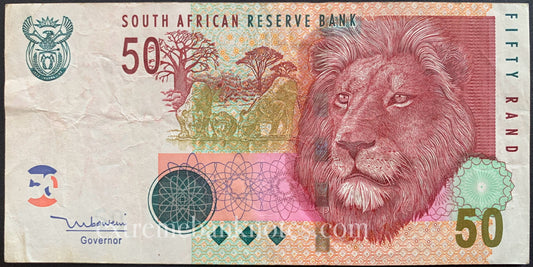 South Africa 50 Rand ND (2005) P-130a VF