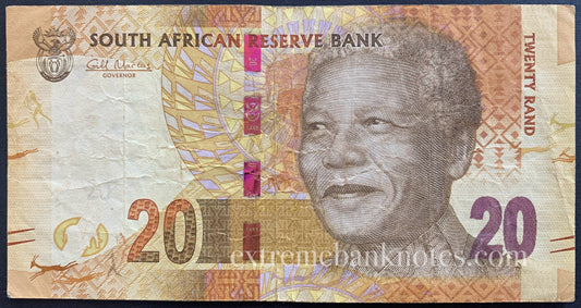 South Africa 20 Rand ND (2012) P-134 VF