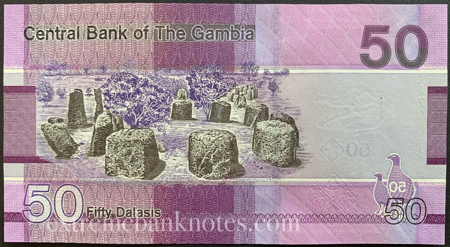 Gambia 50 Dalasis 2019 TBB-238a UNC