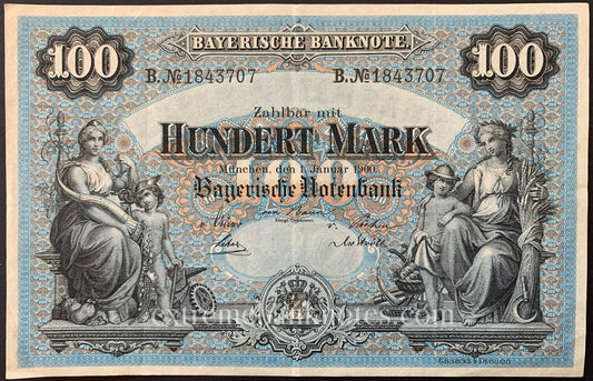Germany 100 Mark 1900 P-S922 VF