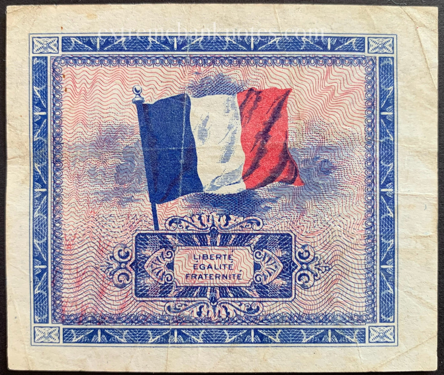France Allied Military Currency 5 Francs 1944 P-115 VF