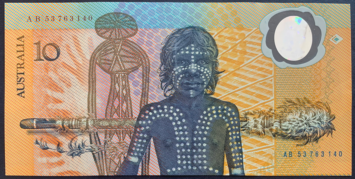 Australia 10 Dollars 1988 P-49 VF