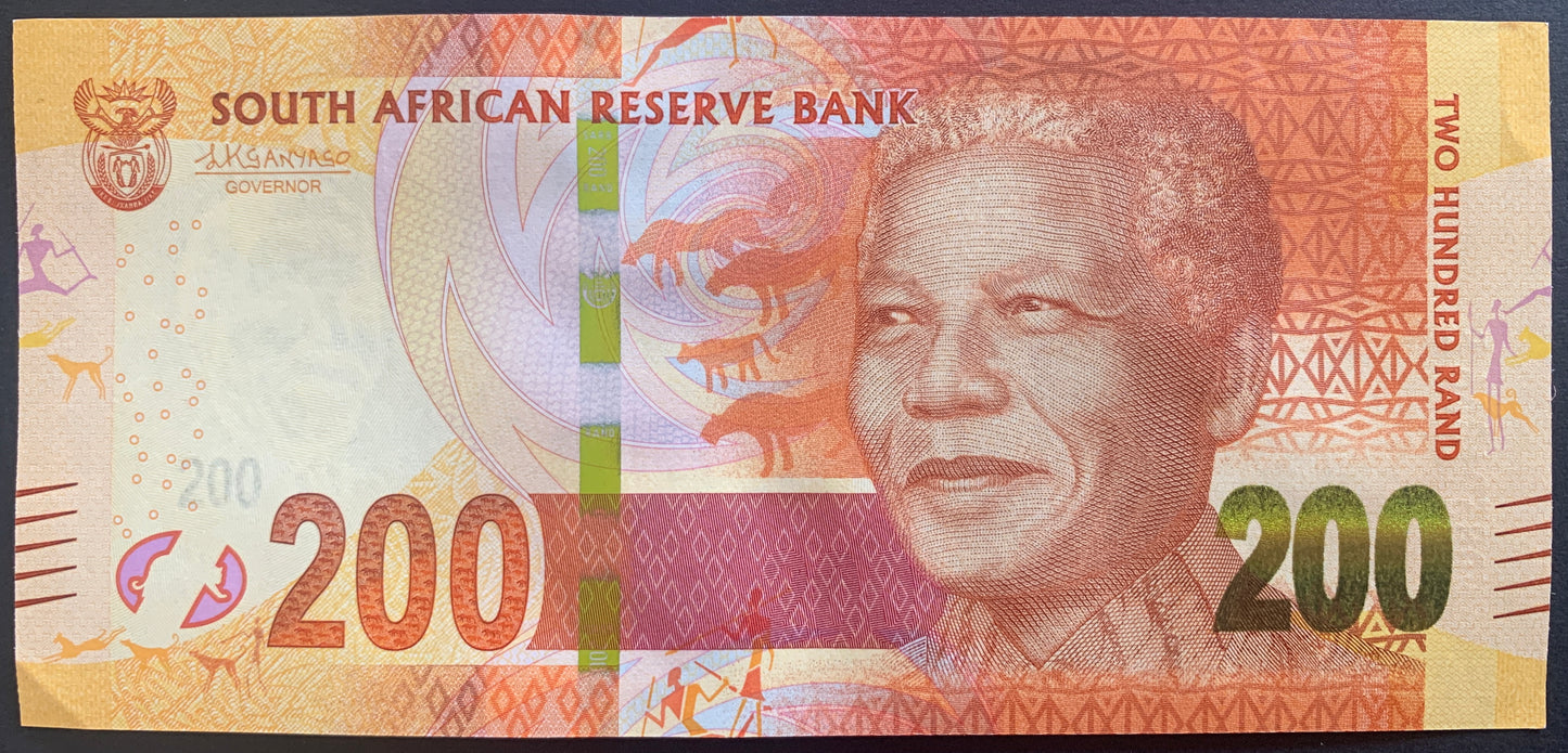 South Africa 200 Rand ND (2016) P-142b UNC