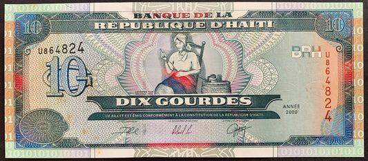 Haiti 10 Gourdes 2000 P-265a UNC