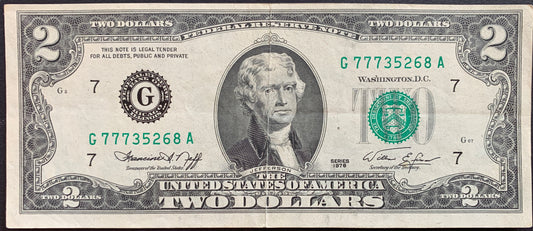 USA 2 Dollars 1976 G P-461 XF