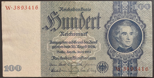 Germany 100 Deutsche Mark 1935 P-183 VF