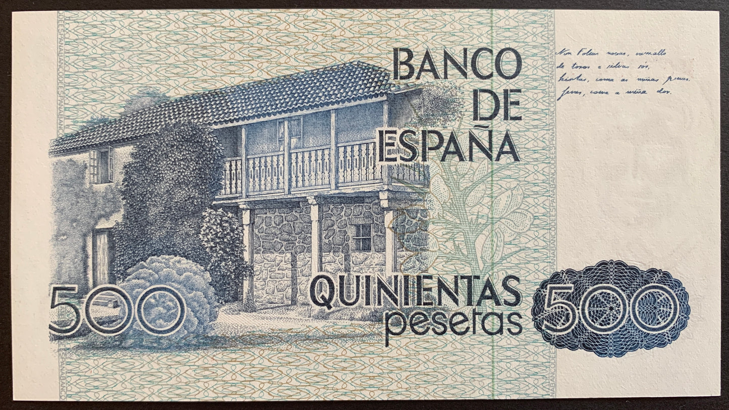 Spain 500 Pesetas 1979 P-157 UNC