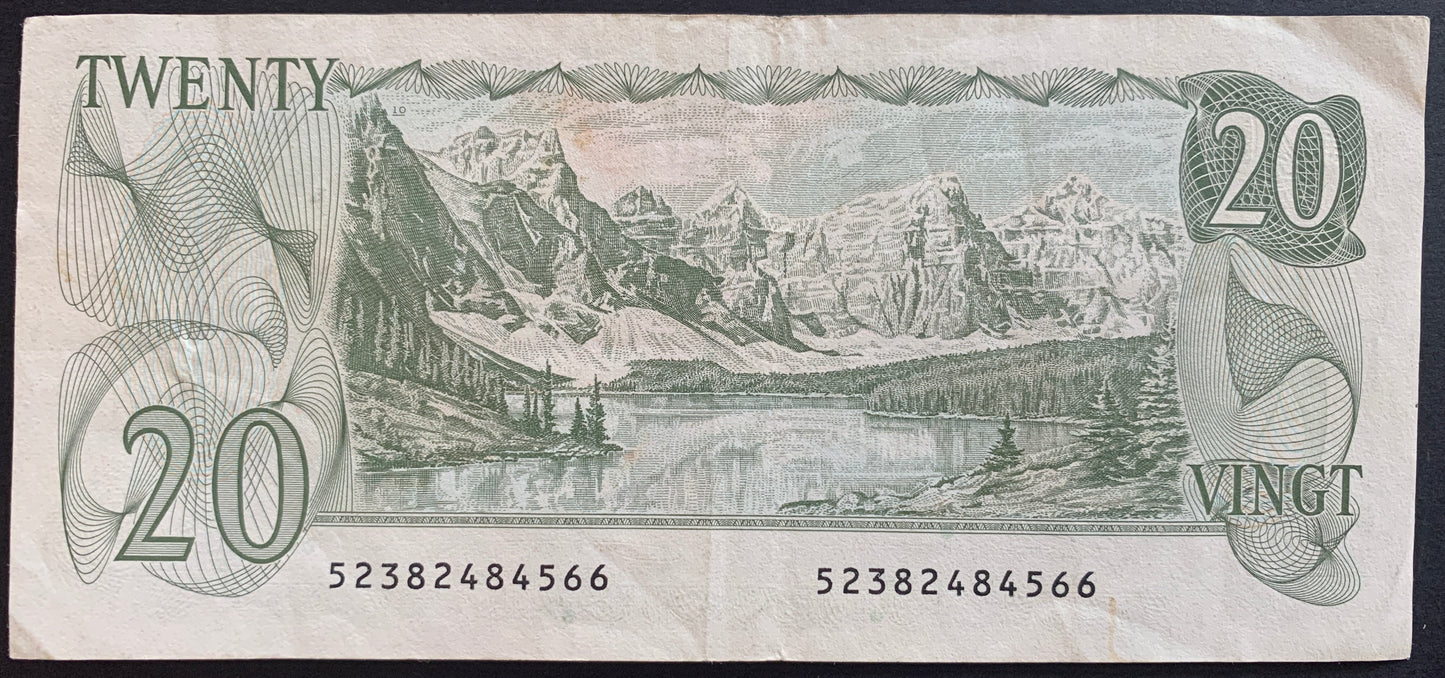 Canada 20 Dollars 1979 P-93c VF+