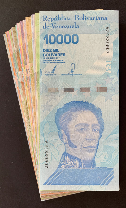 Venezuelan UNC Hyperinflation Bundle