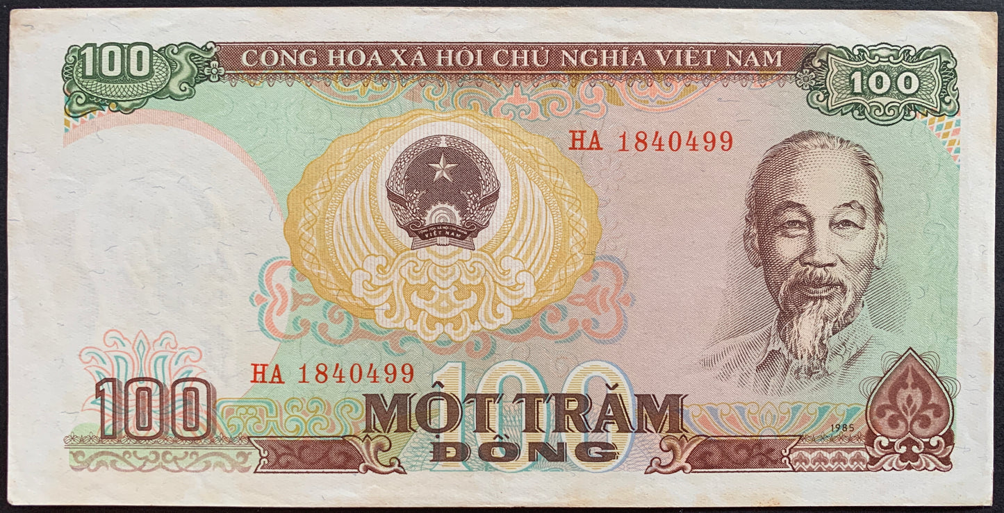 Vietnam 100 Đồng 1985 P-98 VF