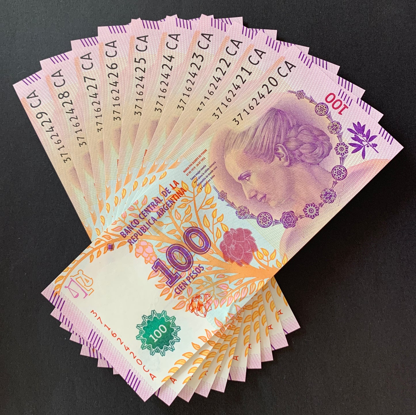 Argentina 100 Pesos ND (2016) P-358c UNC