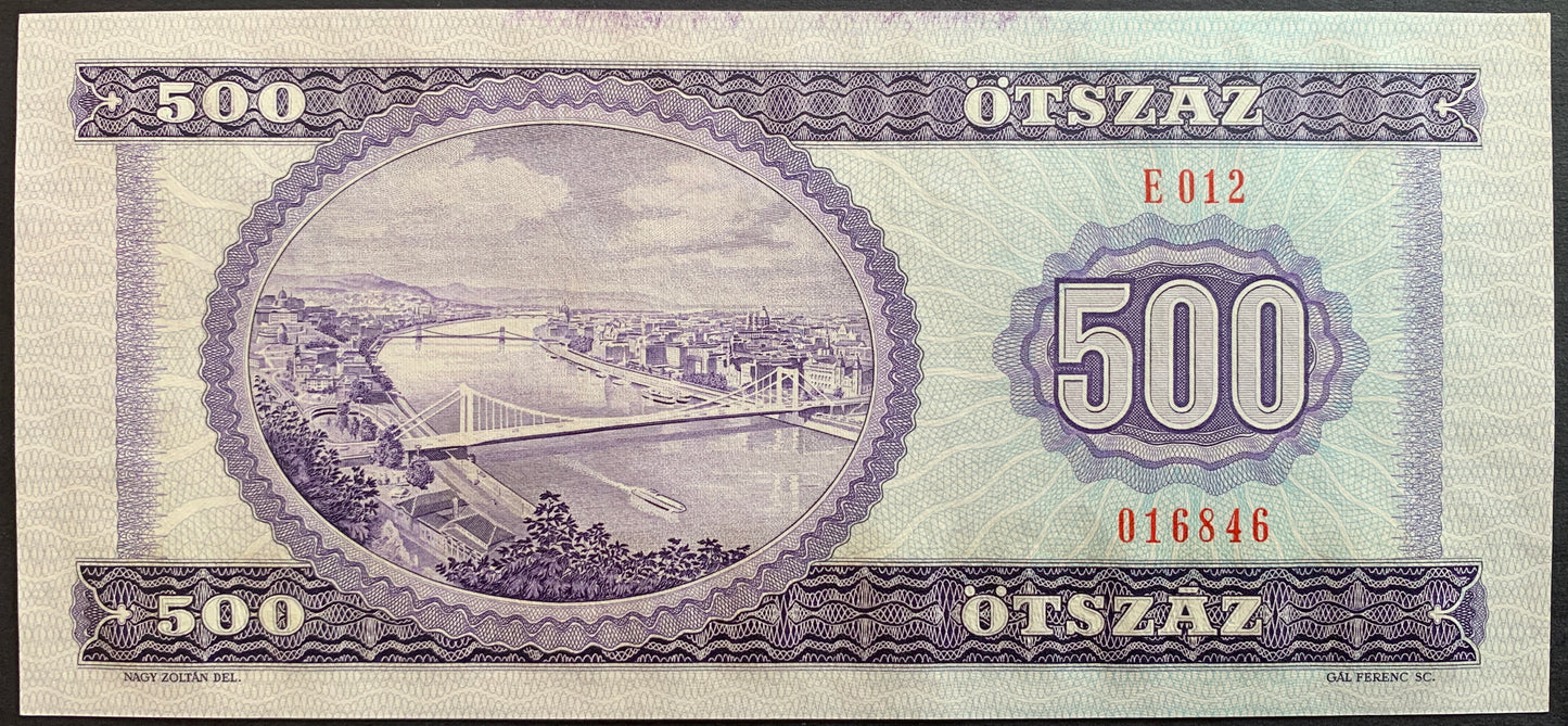 Hungary Vintage Forint Banknote Bundle F-VF