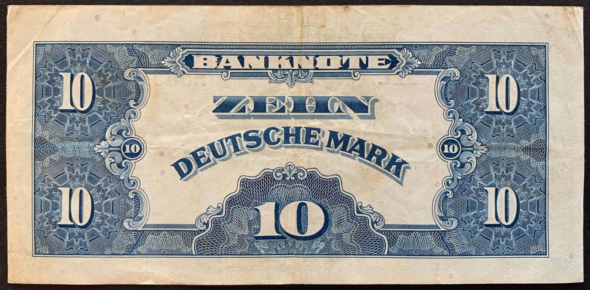 Germany 10 Deutsche Mark 1948 P-5a vintage banknote
