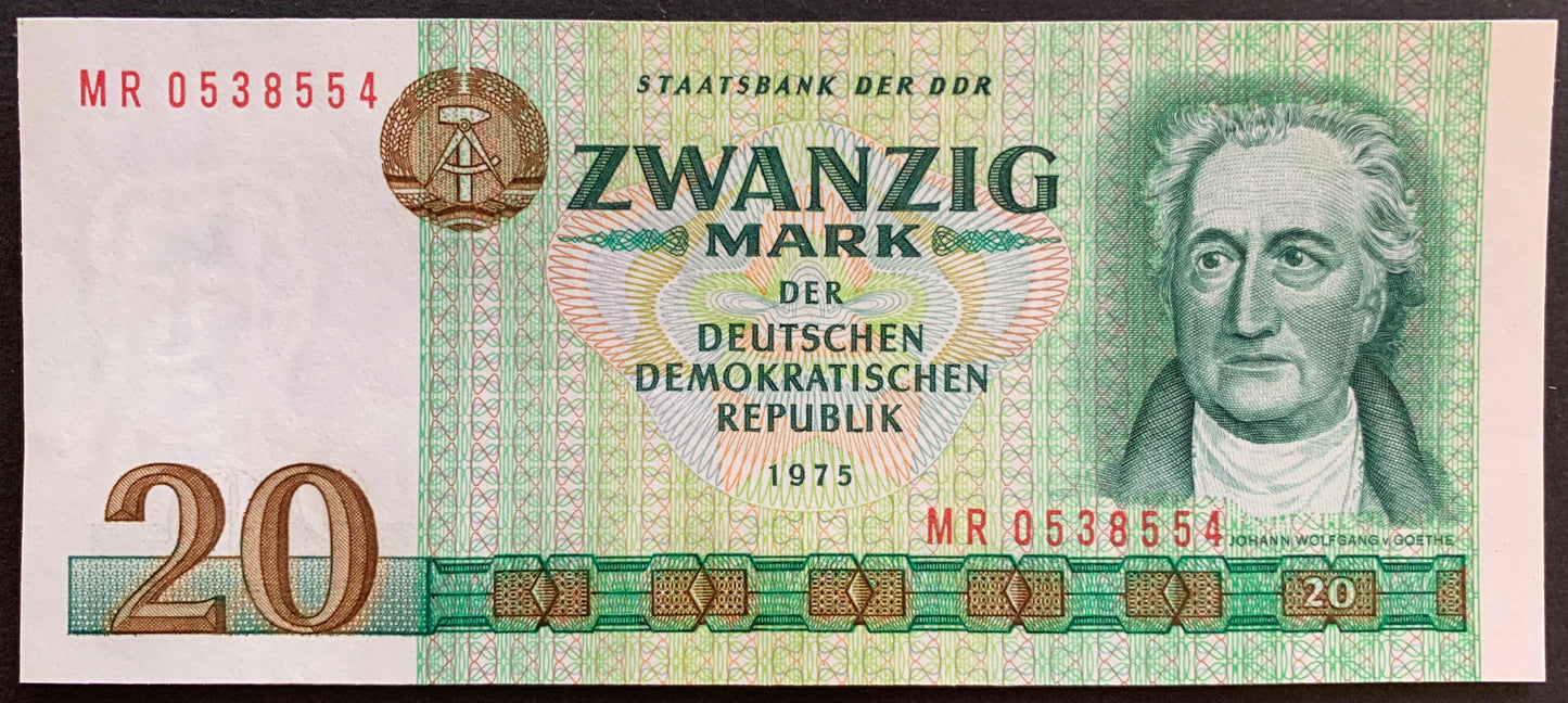 Germany GDR 1971-85 Mark UNC Banknote Bundle