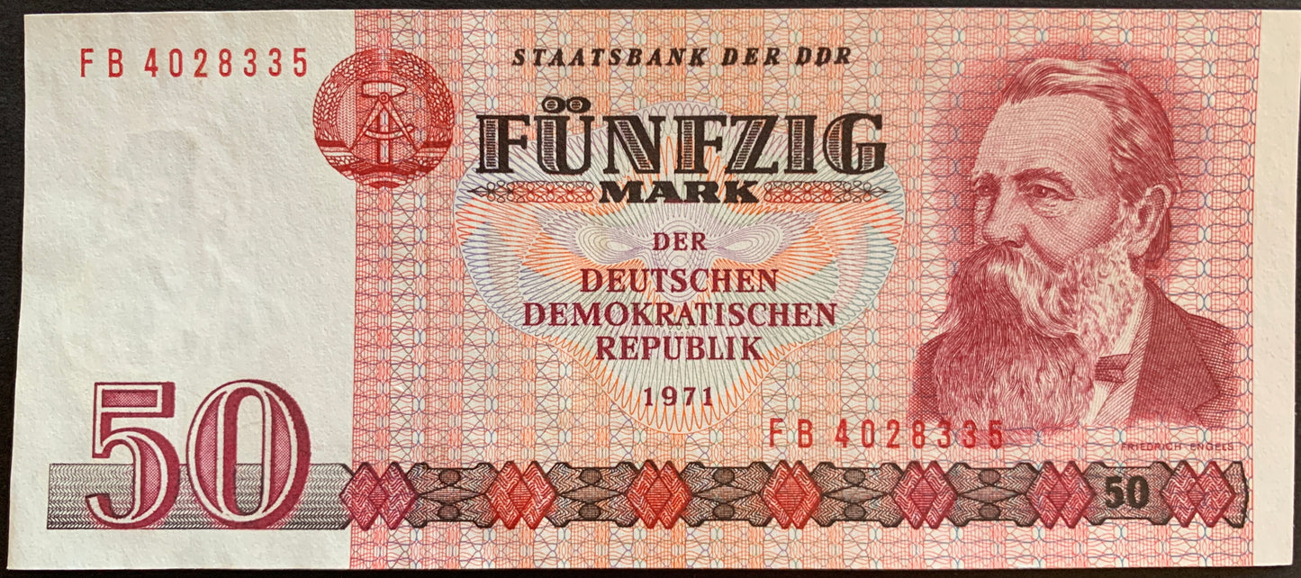 Germany GDR 1971-85 Mark UNC Banknote Bundle