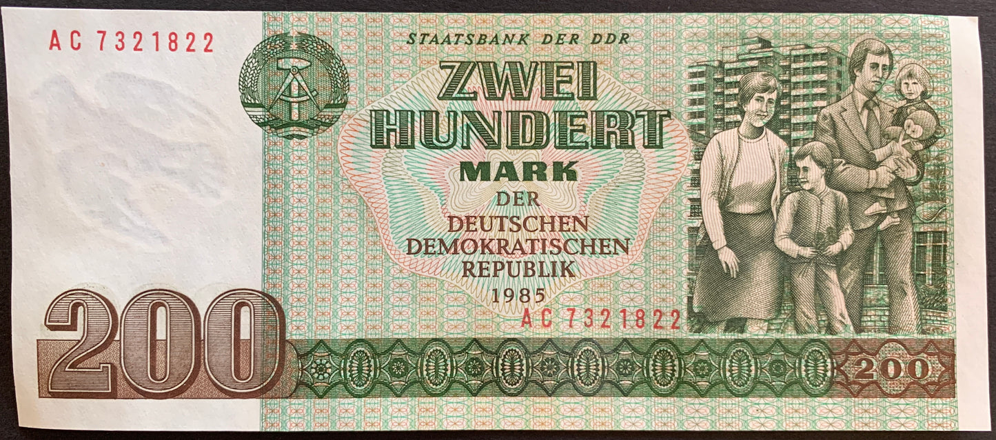Germany GDR 1971-85 Mark UNC Banknote Bundle