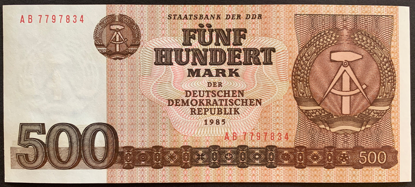 Germany GDR 1971-85 Mark UNC Banknote Bundle