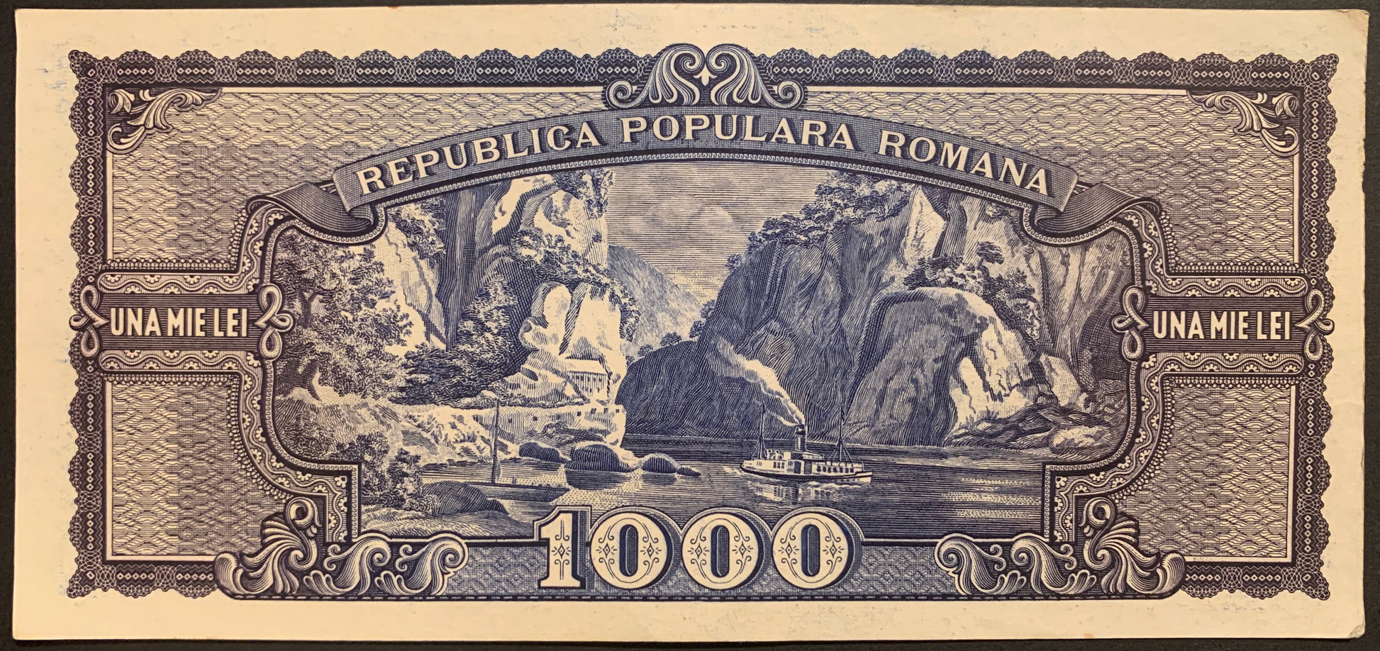 Romania 1000 Lei 1950 P-87 vintage banknote