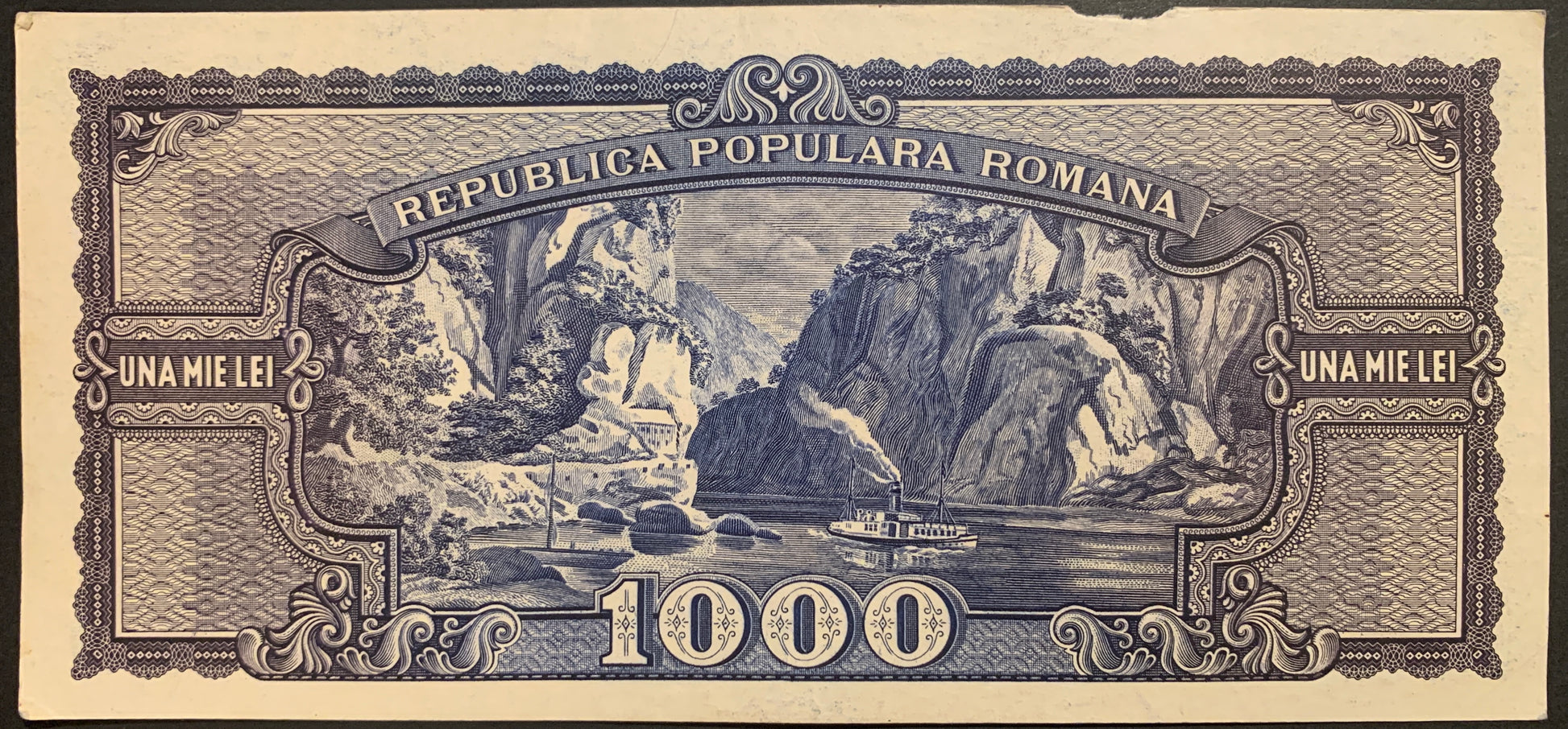 Romania 1000 Lei 1950 P-87 G vintage banknote