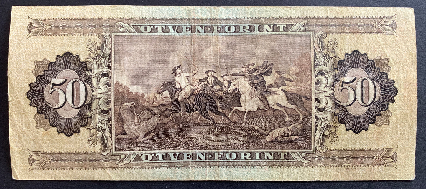 Hungary Vintage Forint Banknote Bundle F-VF