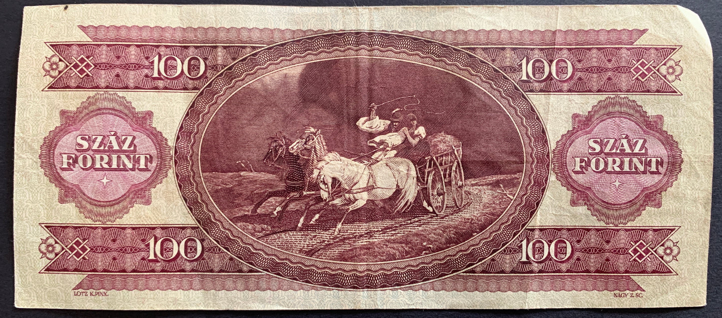 Hungary Vintage Forint Banknote Bundle F-VF