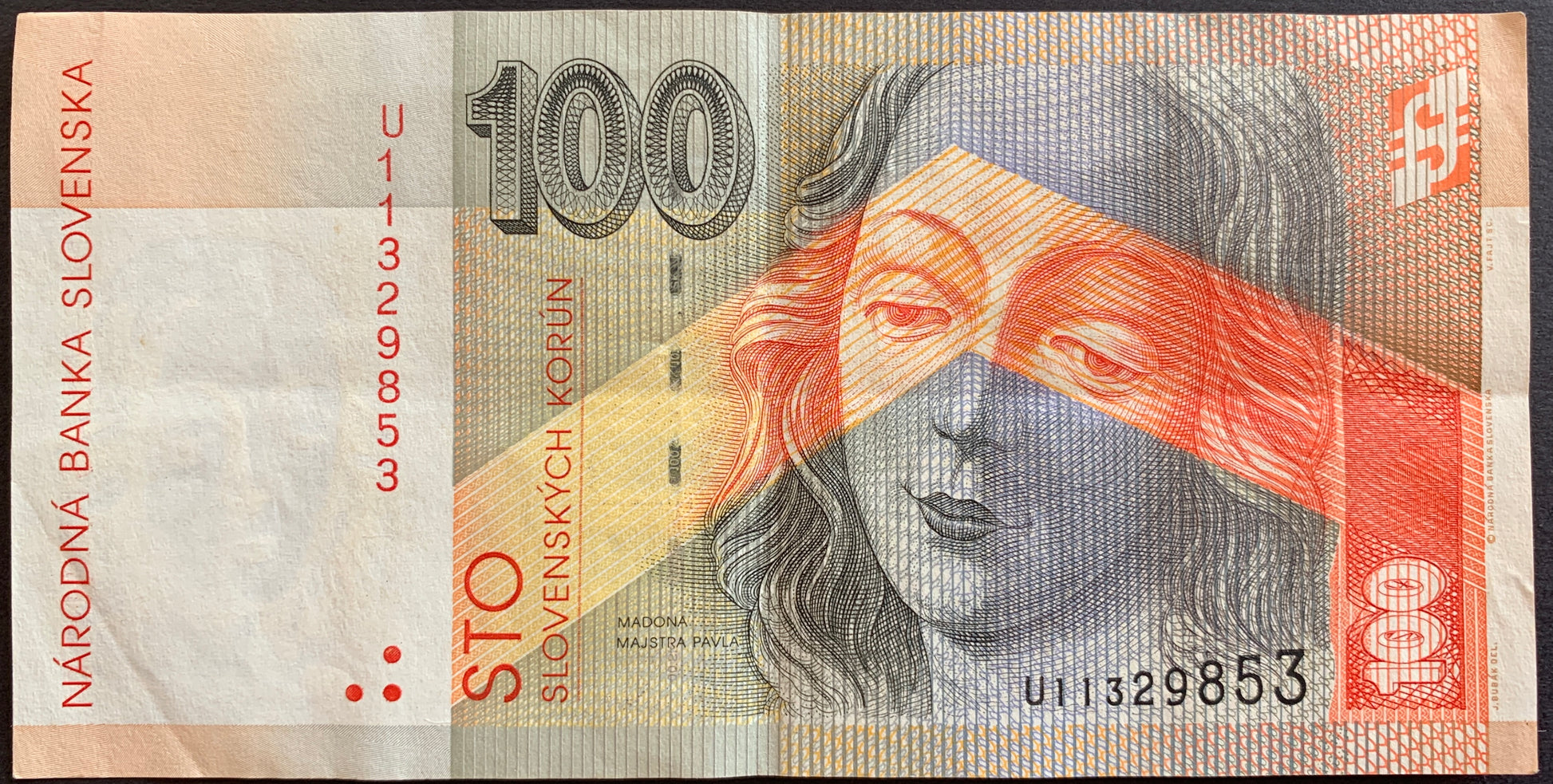 Slovakia 100 Korún 2001 P-25d banknote