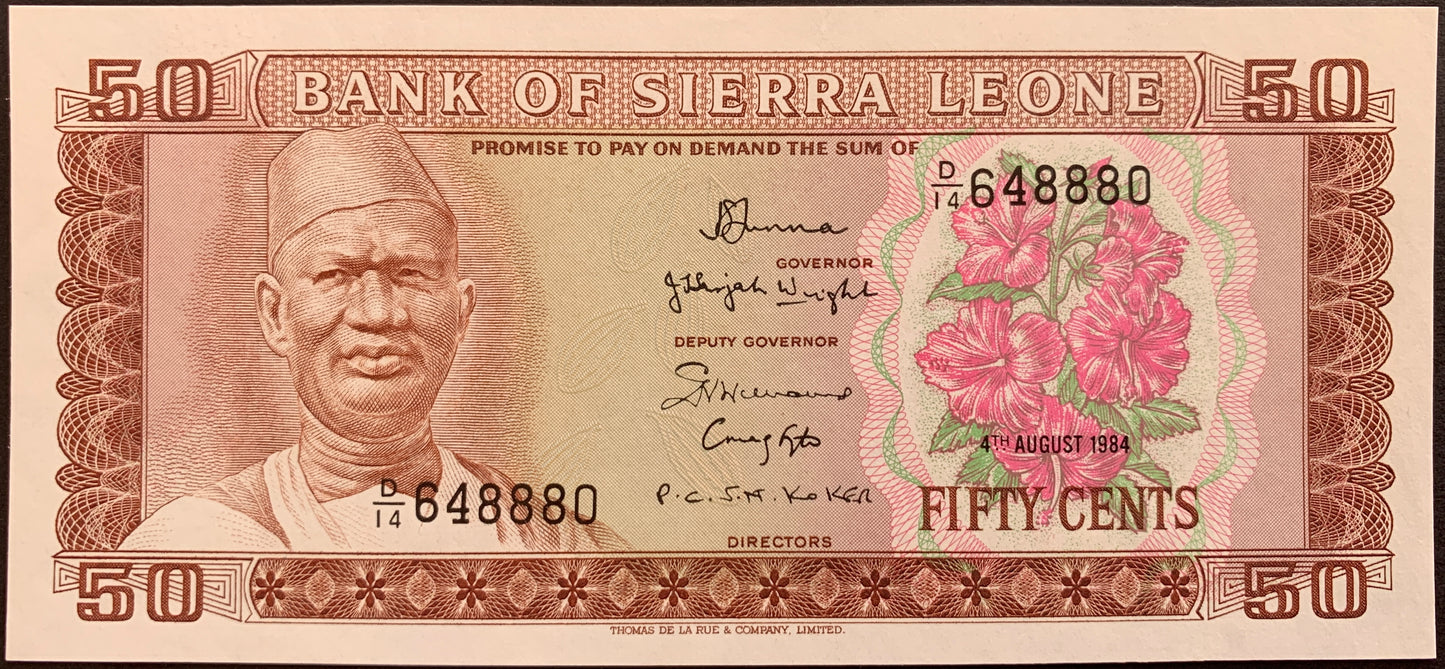 Sierra Leone UNC Bundle