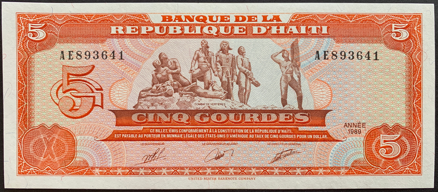 Haiti UNC Gourde Bundle