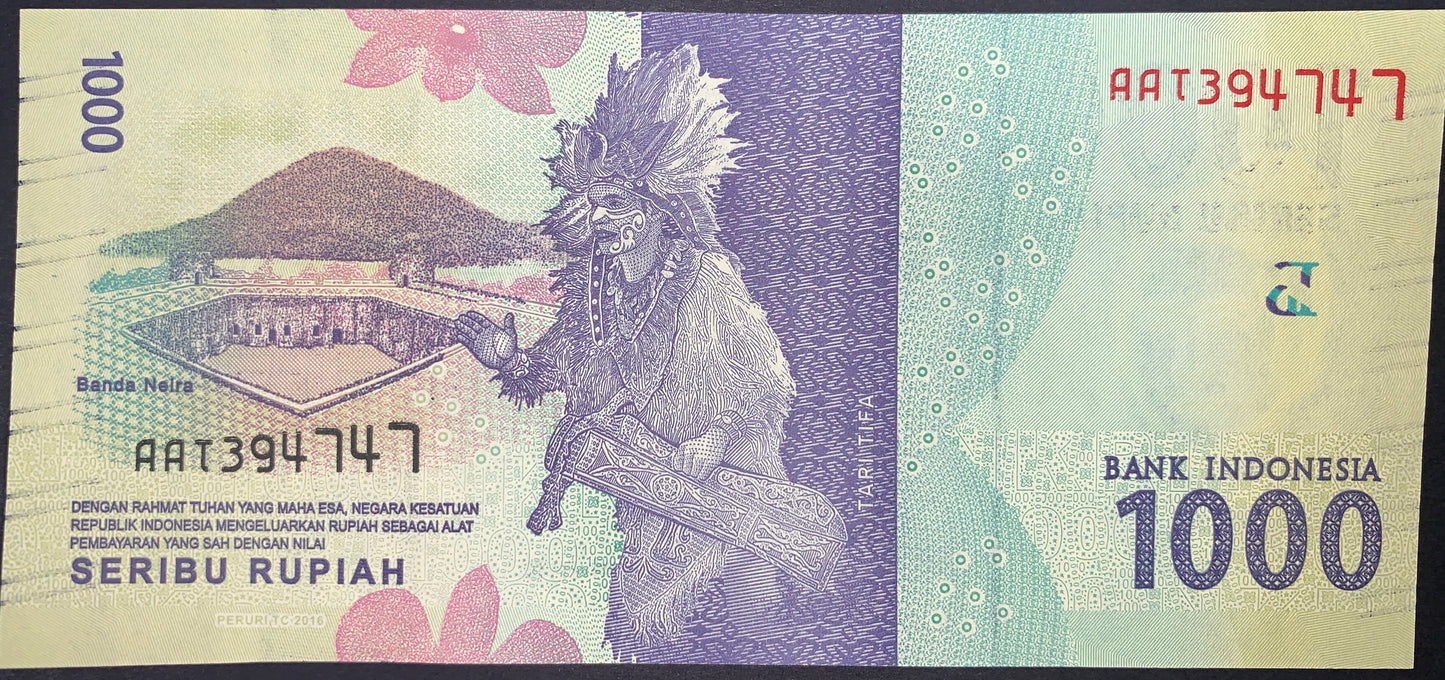 Indonesia UNC Modern Rupiah Set