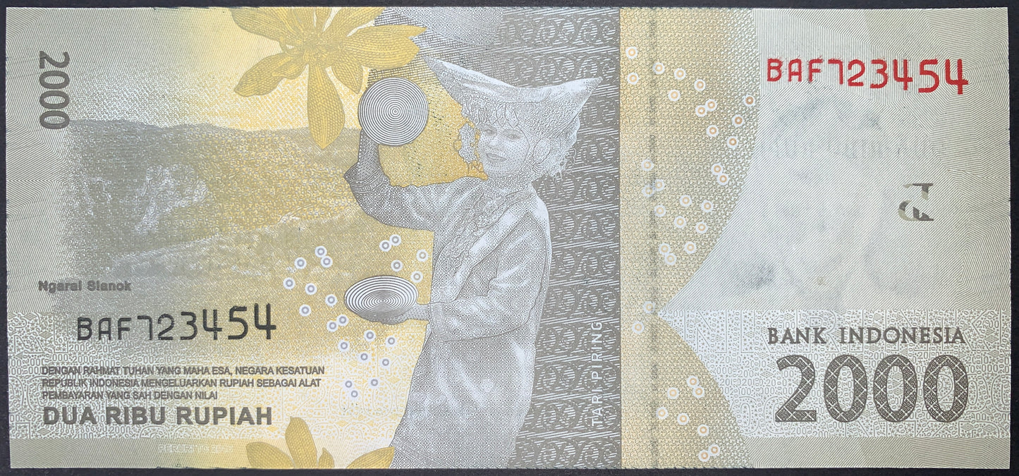 Indonesia UNC Modern Rupiah Set