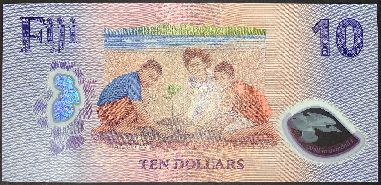 Fiji UNC Polymer Dollar Bundle