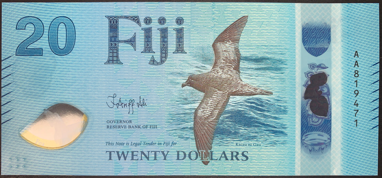 Fiji UNC Polymer Dollar Bundle