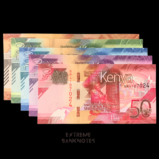 Kenya UNC Bundle