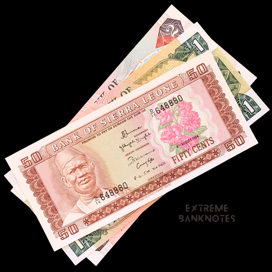 Sierra Leone UNC Bundle