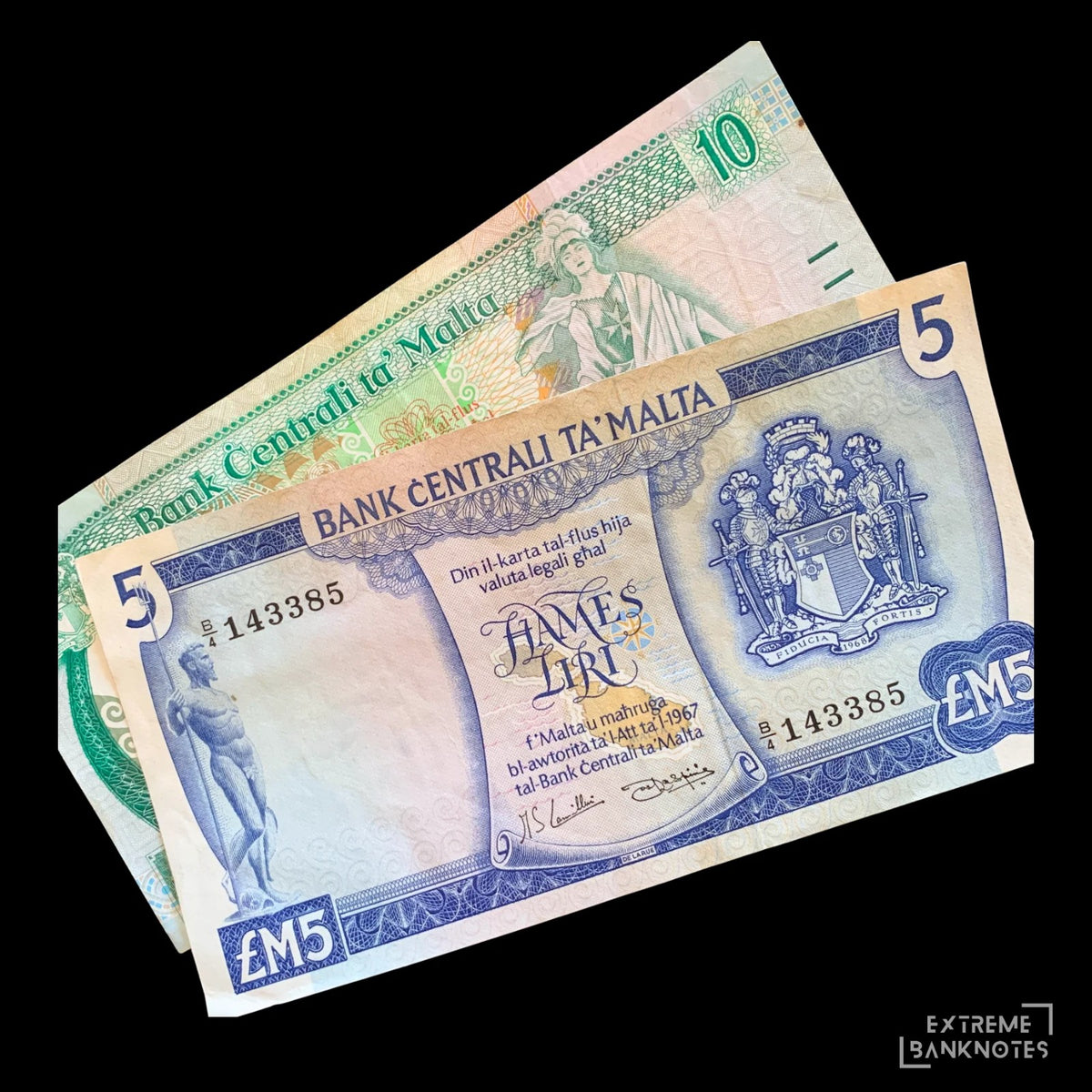 Malta VF Pair – front and back