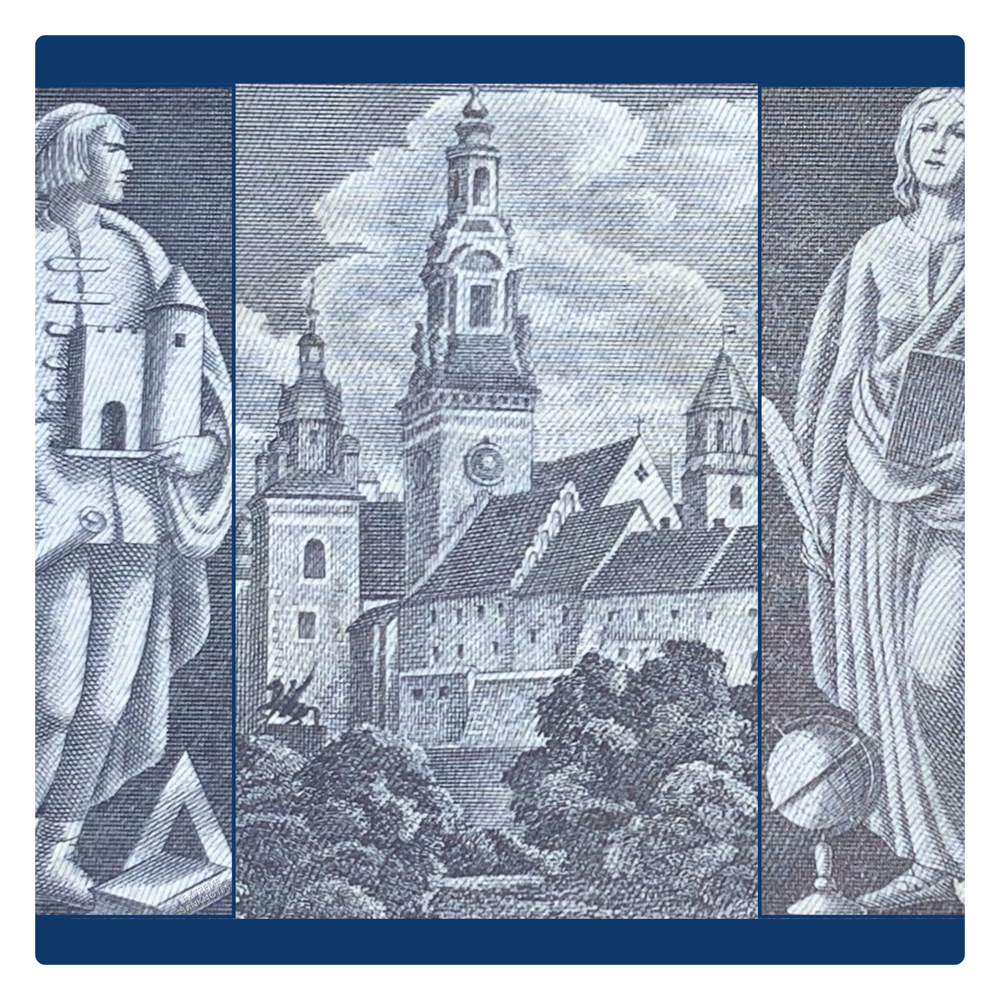 back of Poland 20 Zloty 1940 P-95a details